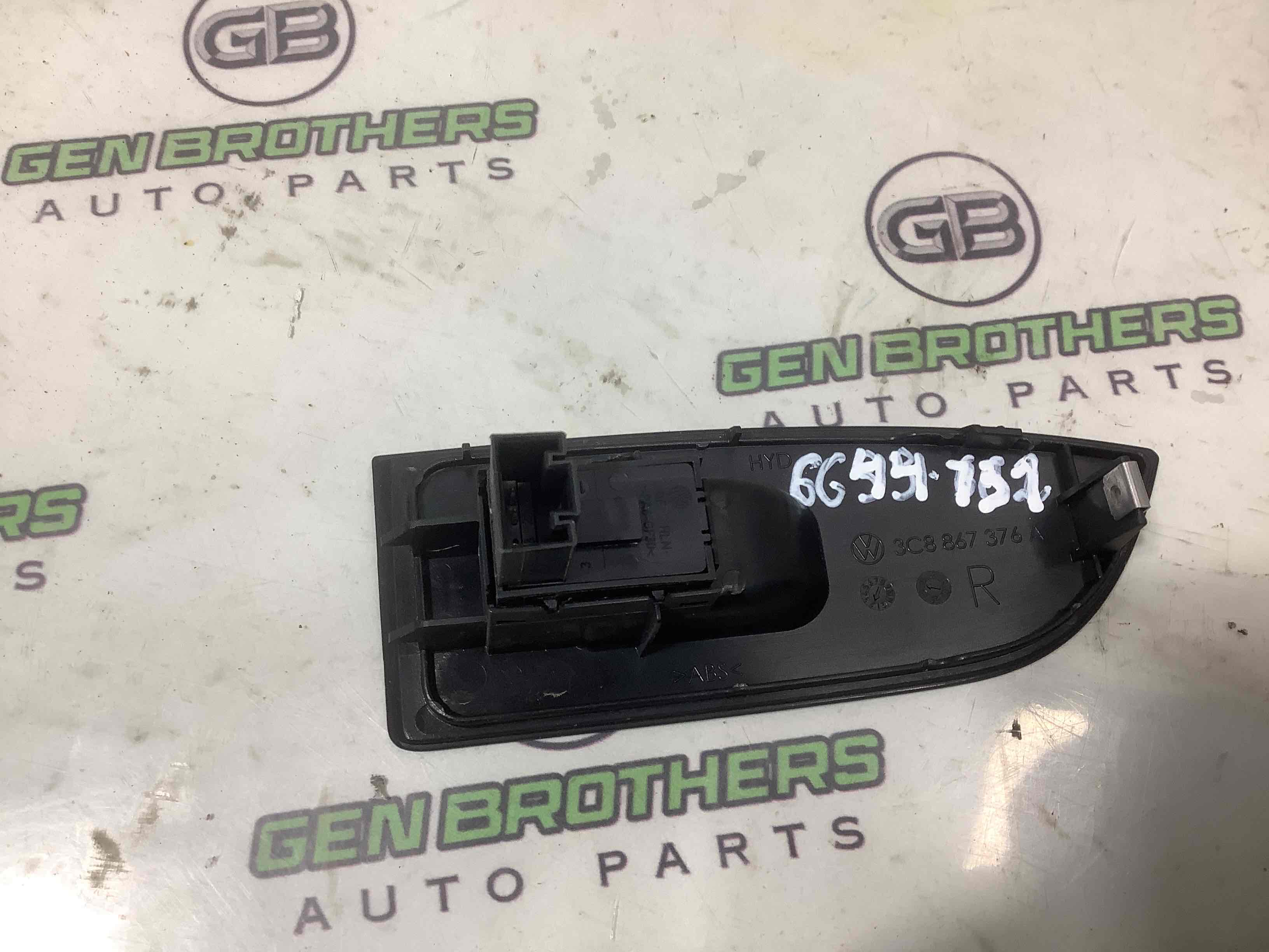 Кнопки керування склопідйомниками