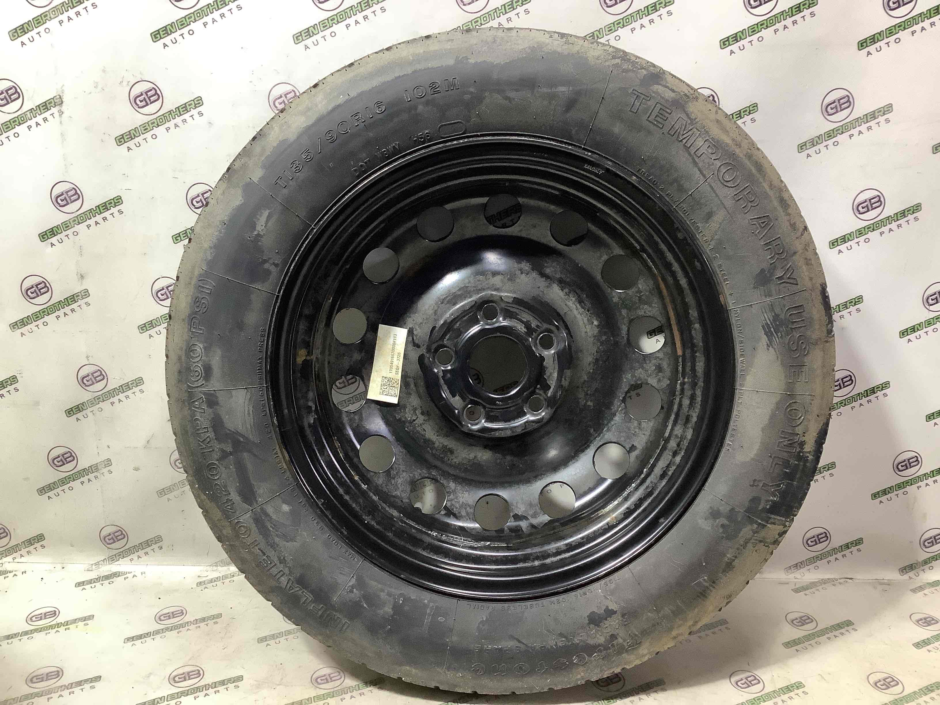 Колесо запасне, тримач, кронштейн, обшивка