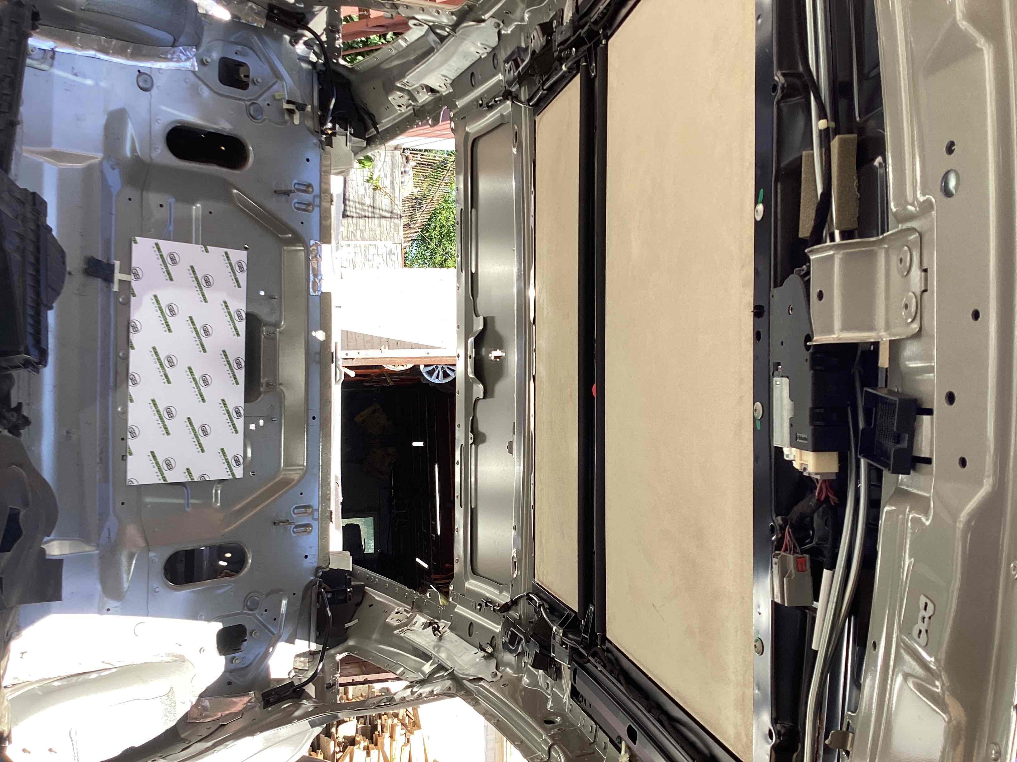 Скло даху панорама