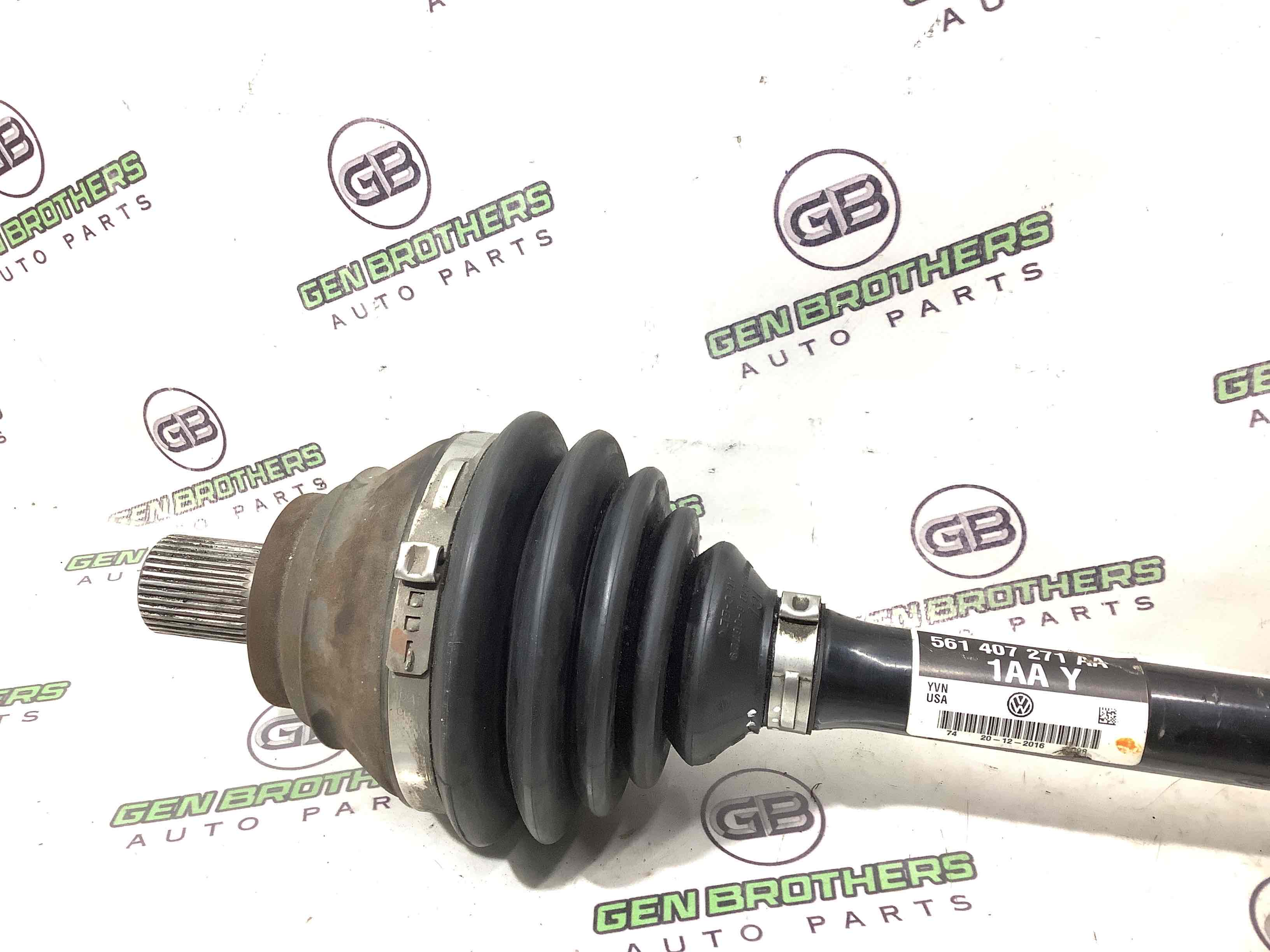 Піввісь передня ліва привідний вал, ШРУС