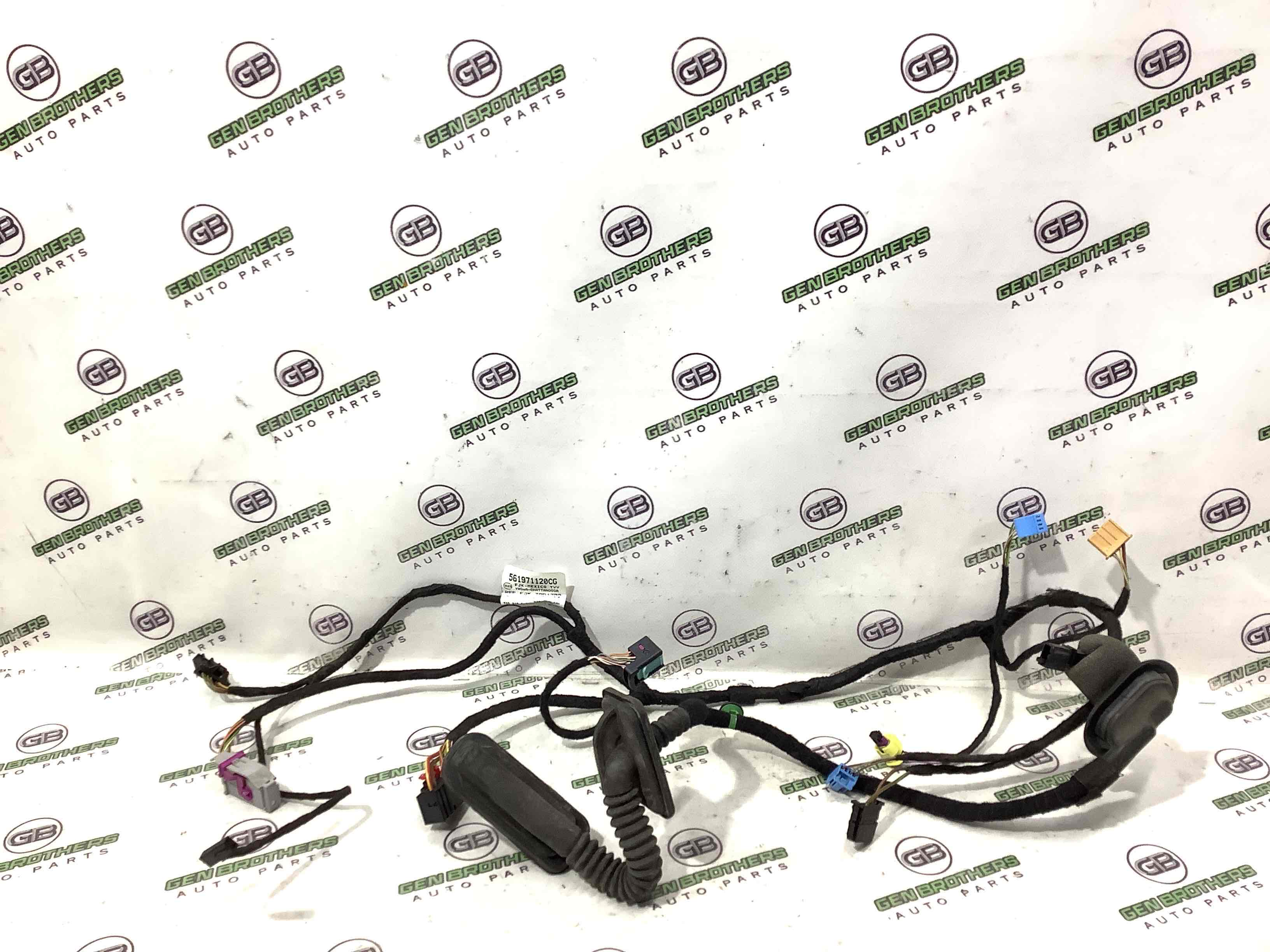 Електропроводка дверей, кришки багажника коса