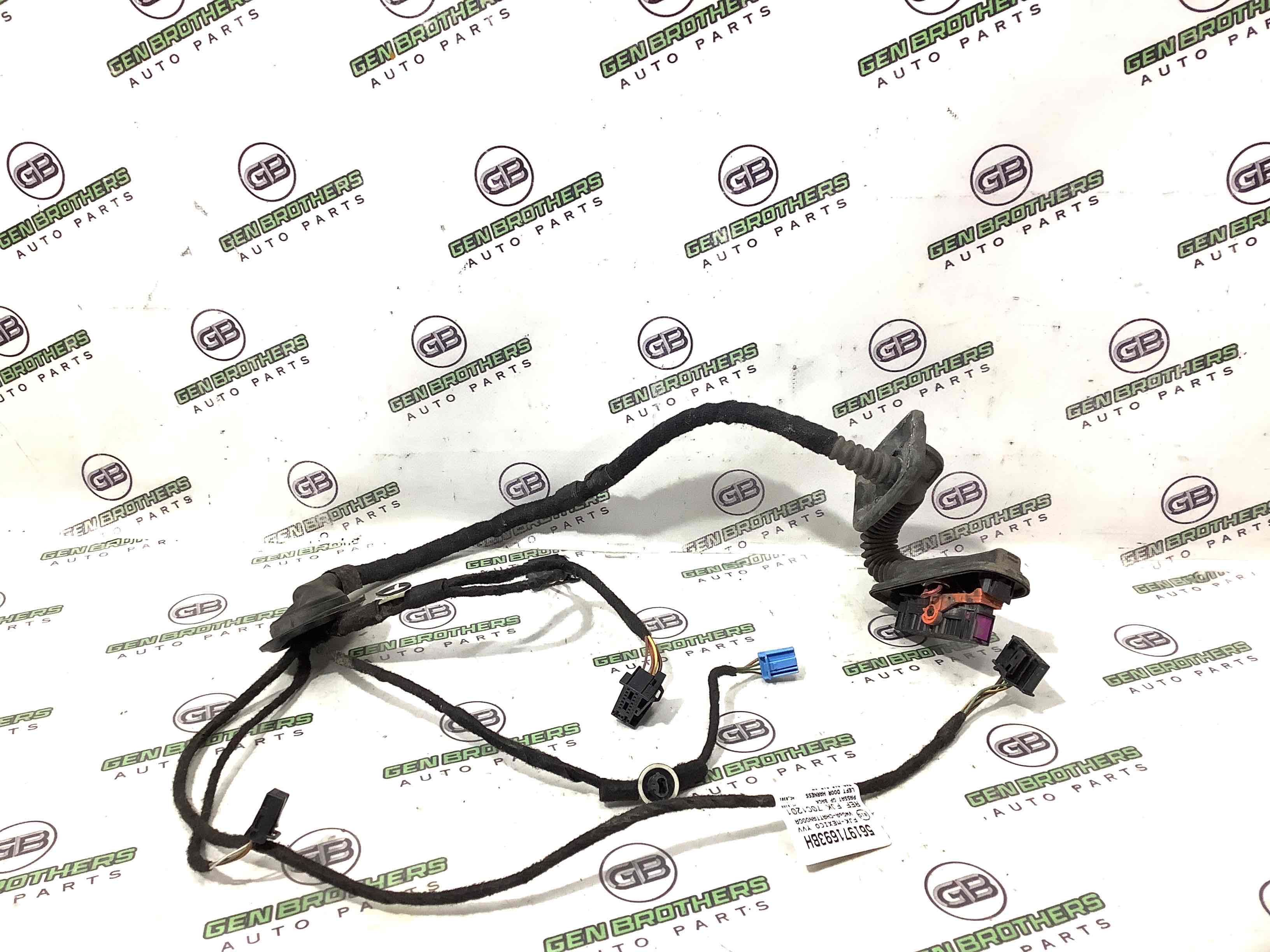 Електропроводка дверей, кришки багажника коса