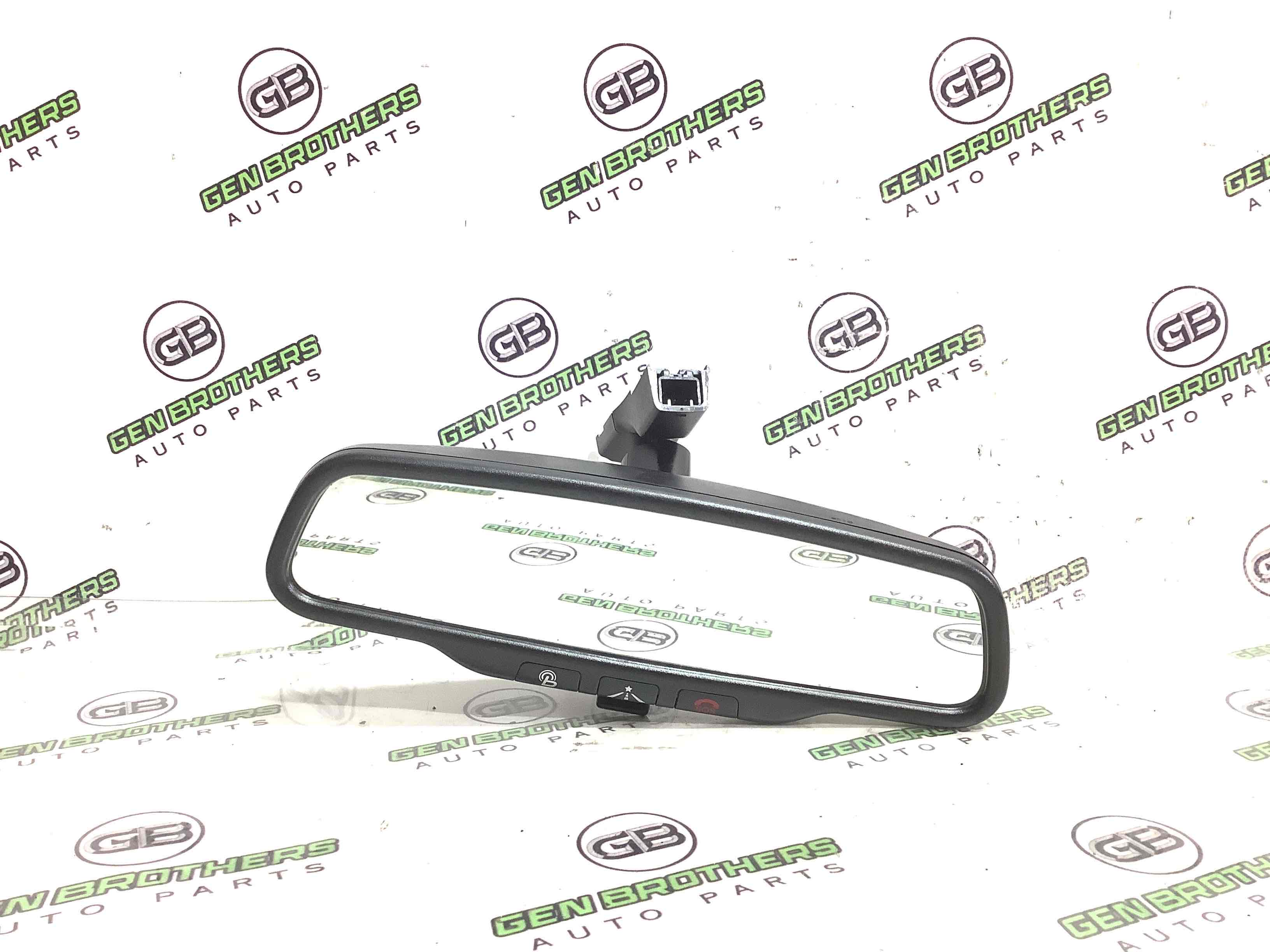 Зеркало салона, корпус, крепеж, накладка