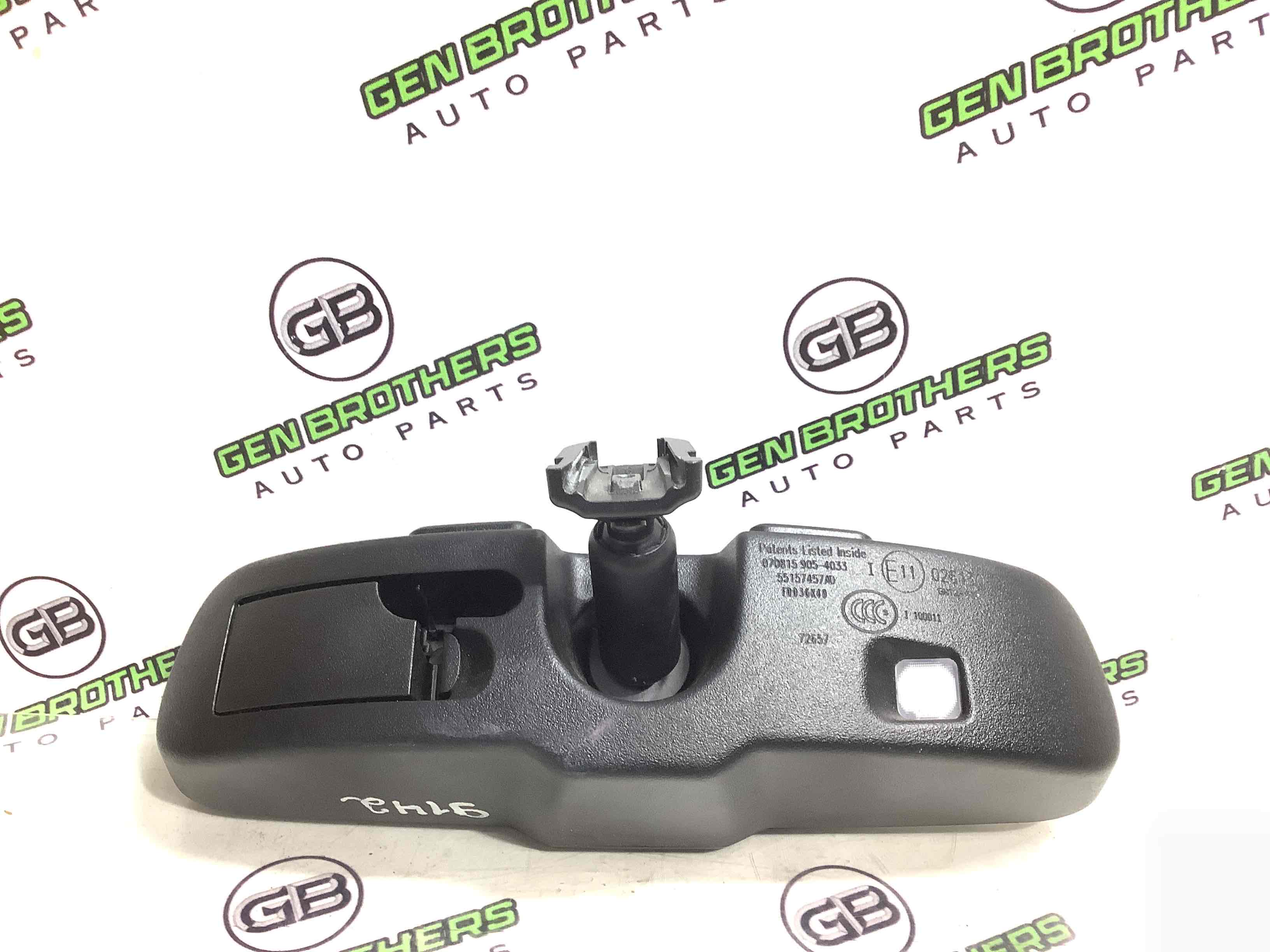 Дзеркало салону, корпус, кріплення, накладка