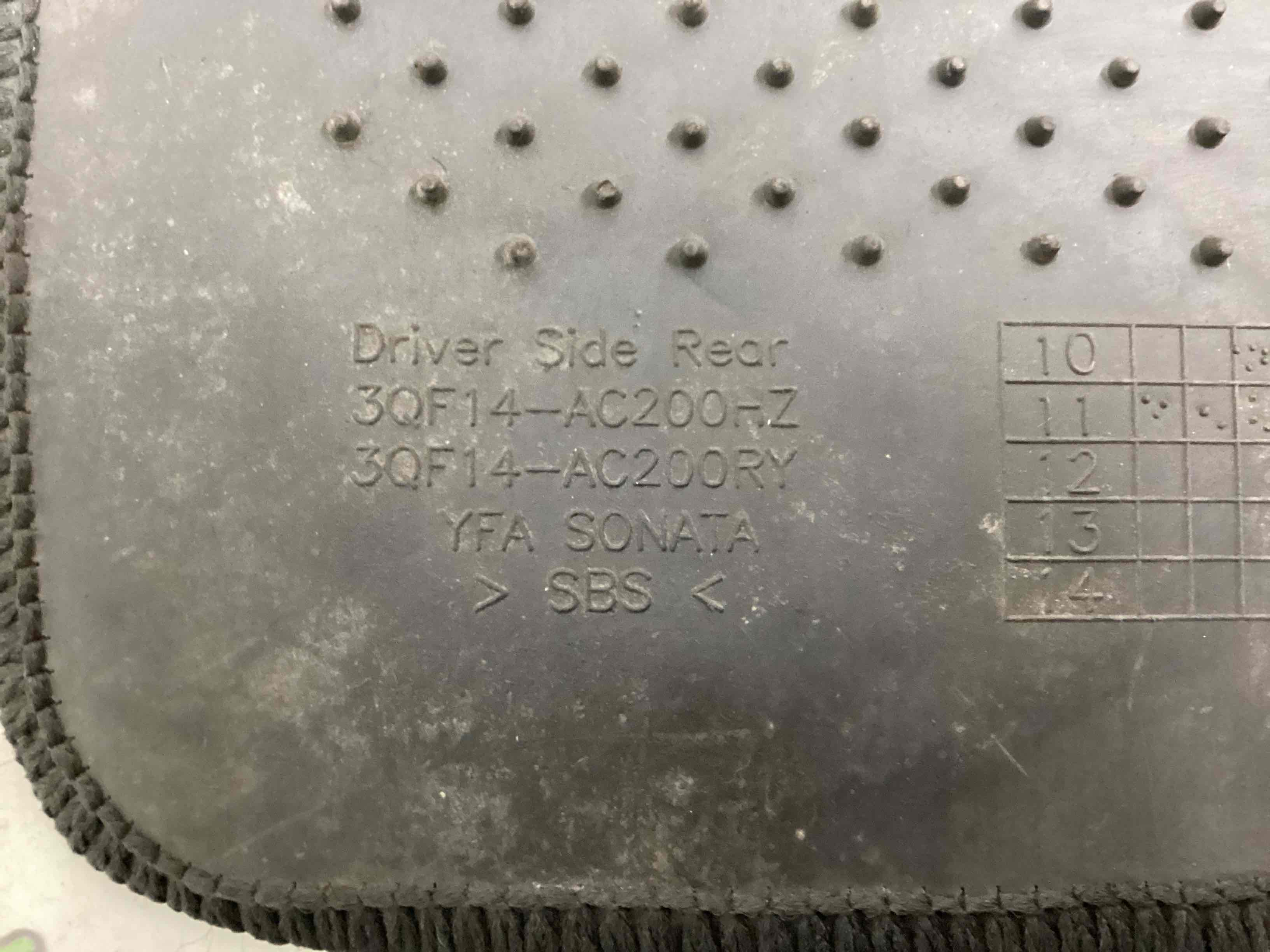 Килимки комплекти, підлога салону